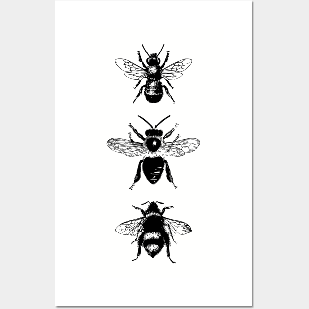 Bees Wall Art by OHH Baby